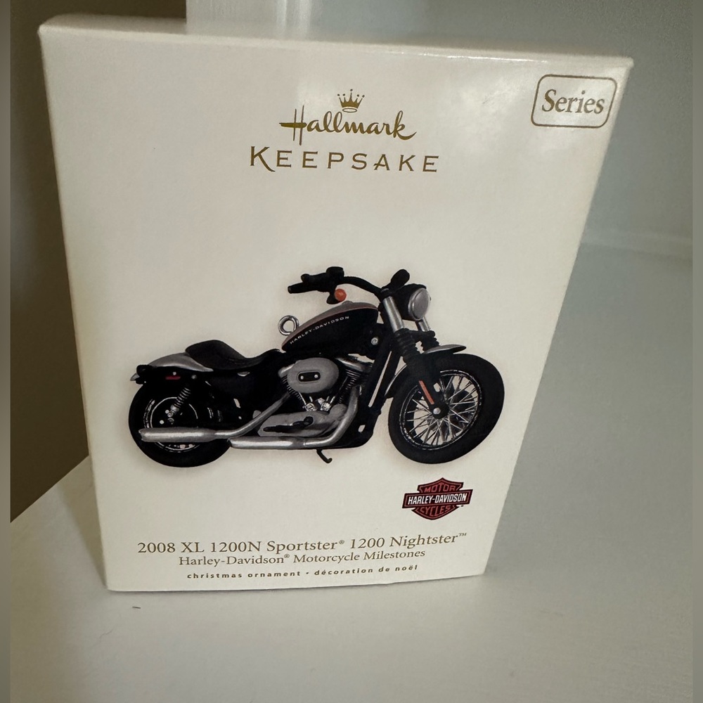 Harley Davidson Hallmark Keepsake 2008 XL 1200N Sportster ornament